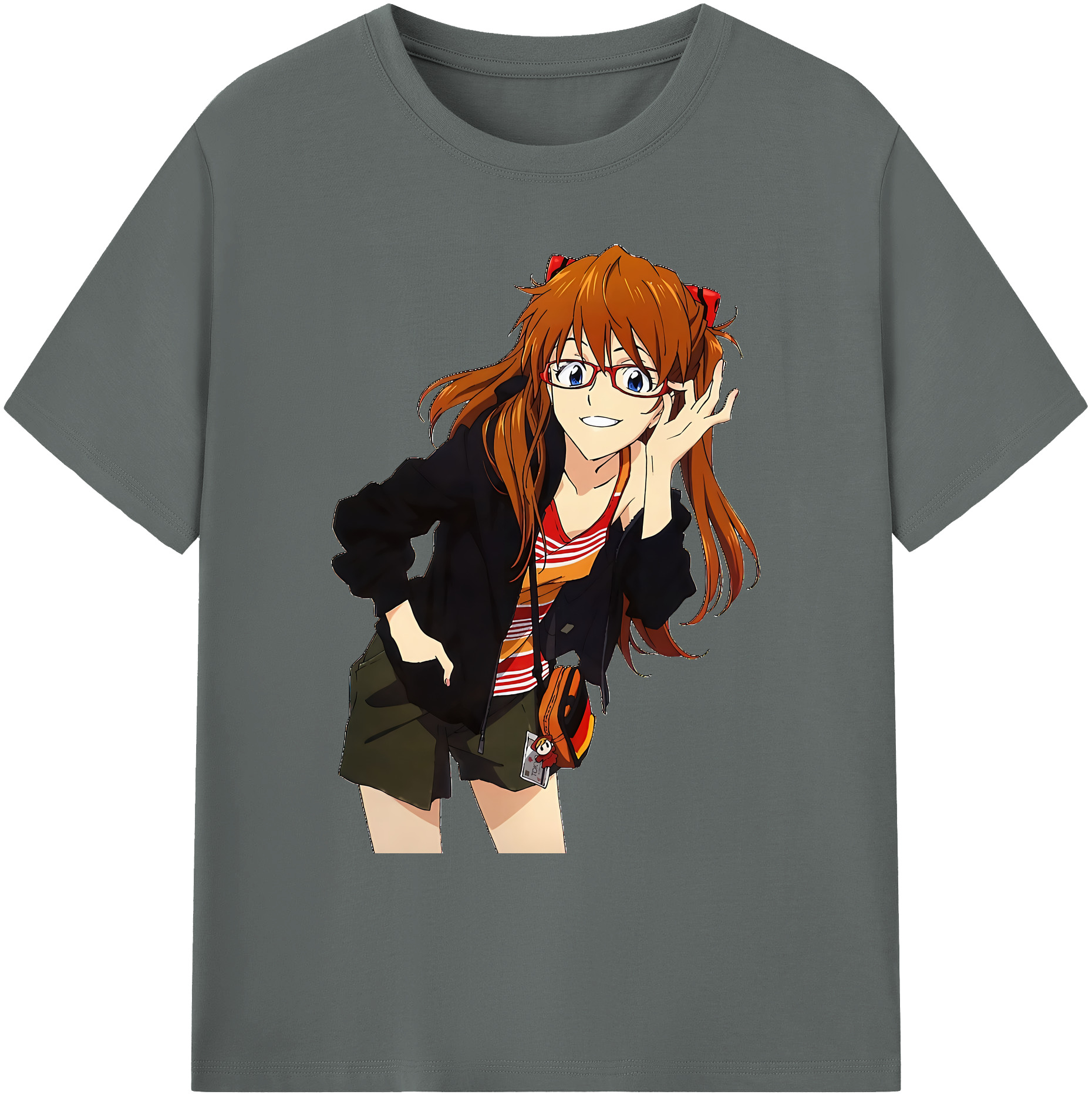 （画像用） EVA 新世紀エヴァンゲリオン 綿100％ メンズ半袖Tシャツ｜肌触りやわらか＆通気性